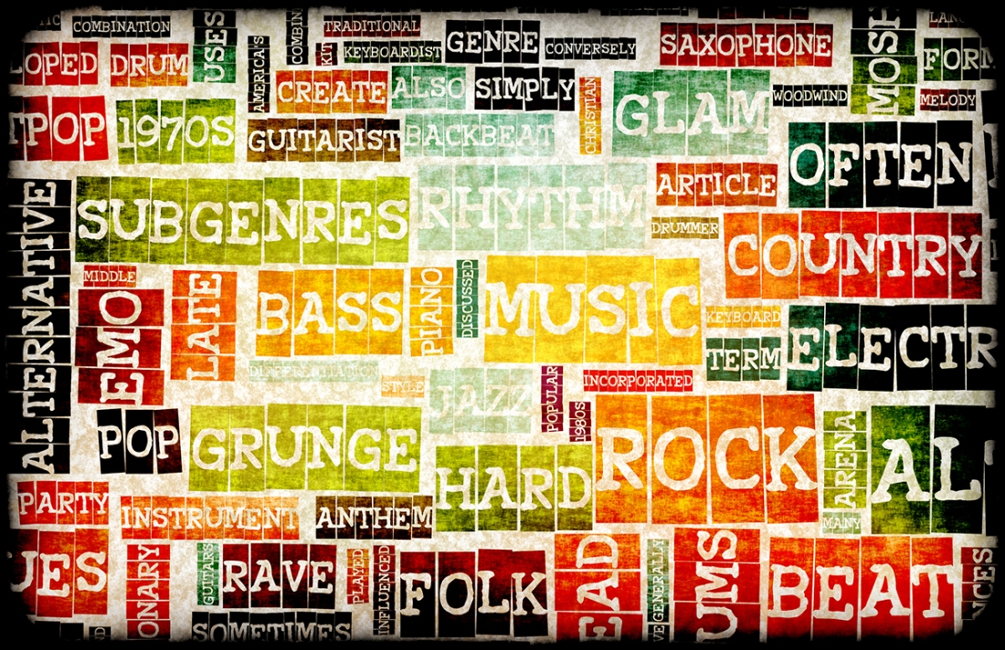 Music Background With Different Genres and Types